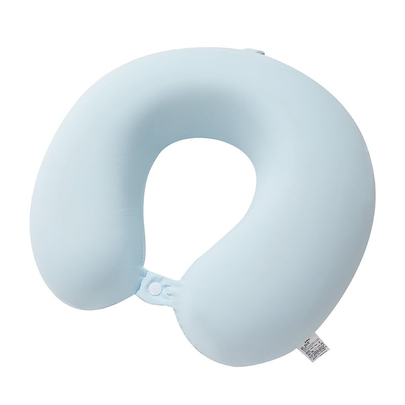 U-formájú nyakpárna memóriahab töltettel, kristály-velúr borítással, a nyak és a nyaki gerinc támogatására, utazásokhoz