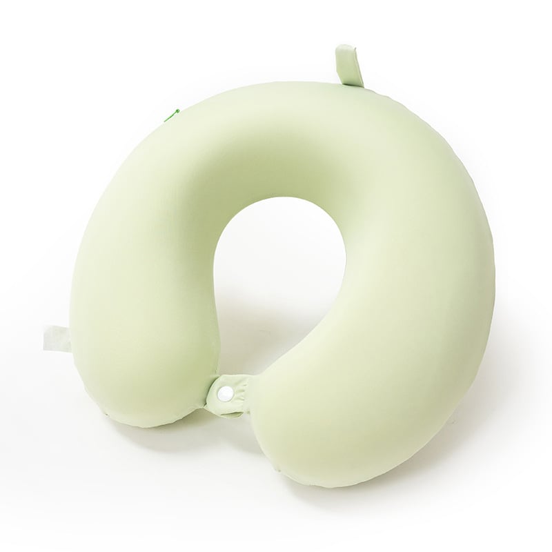 U-formájú nyakpárna memóriahab töltettel, kristály-velúr borítással, a nyak és a nyaki gerinc támogatására, utazásokhoz