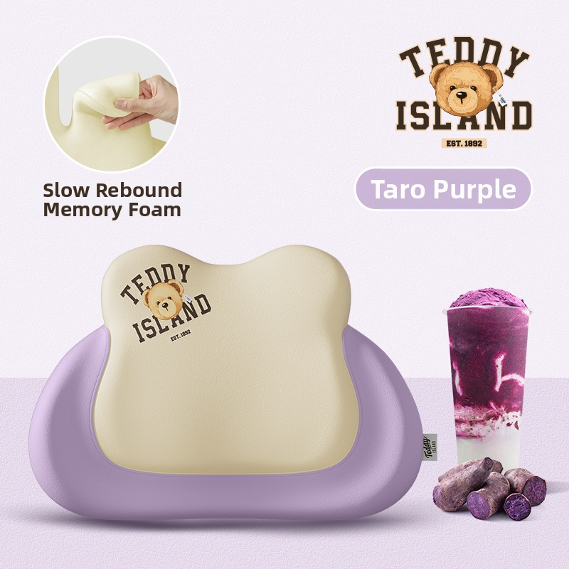 Auto jostas atbalsta spilvens ar atmiņas putām pildījumu, karikatūrai līdzīgs dizains, universāla saderība, pastorālais stils