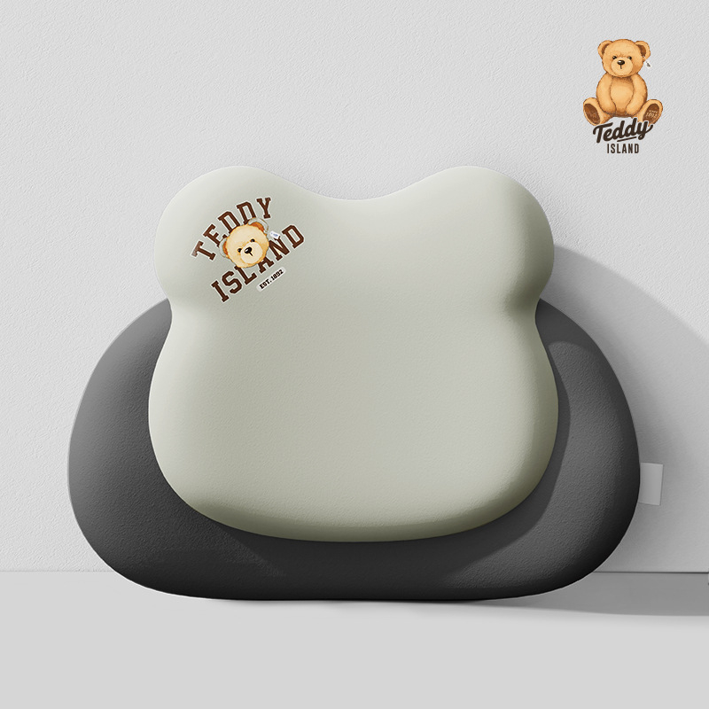 Auto jostas atbalsta spilvens ar atmiņas putām pildījumu, karikatūrai līdzīgs dizains, universāla saderība, pastorālais stils