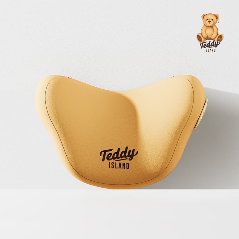 Auto jostas atbalsta spilvens ar atmiņas putām pildījumu, karikatūrai līdzīgs dizains, universāla saderība, pastorālais stils