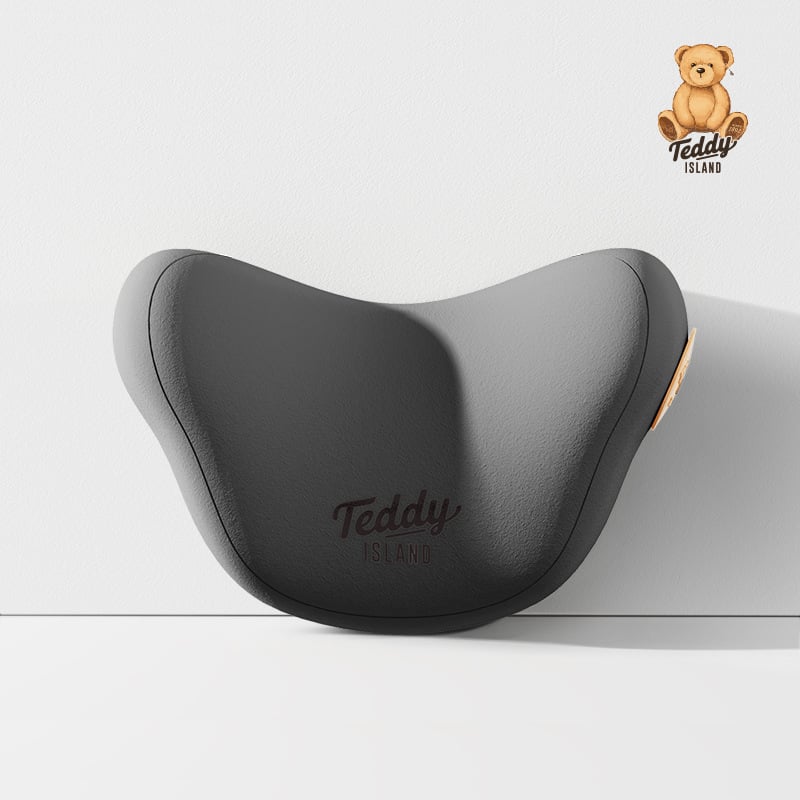 Auto jostas atbalsta spilvens ar atmiņas putām pildījumu, karikatūrai līdzīgs dizains, universāla saderība, pastorālais stils