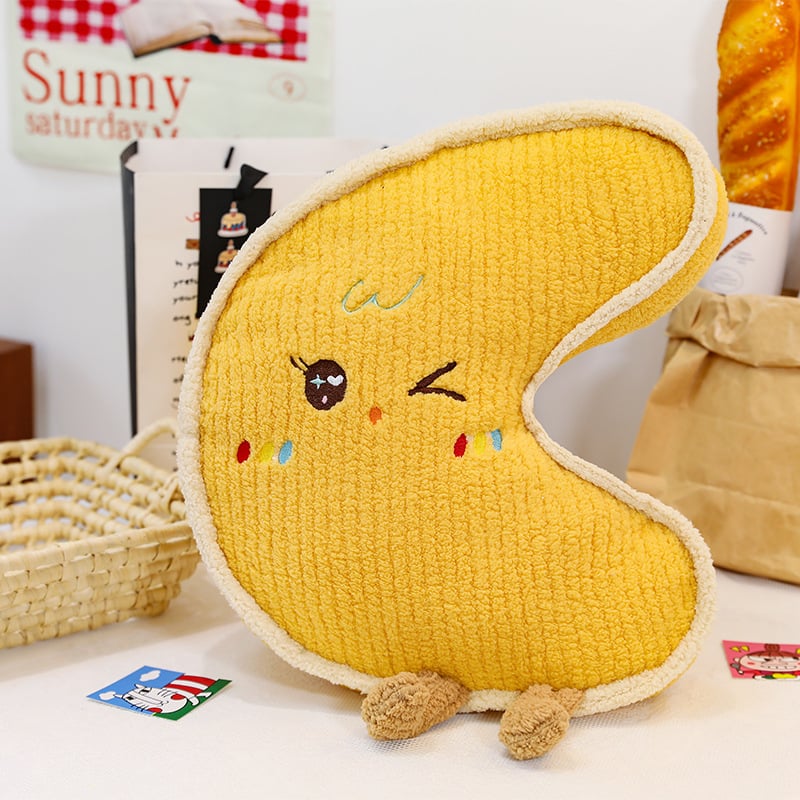 Plišani jastučić sa zvjezdama, mjesecom i oblacima, punilo PP pamuk, kratka pliš, mogućnost prilagodbe uzoraka