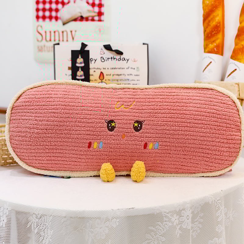 Plišani jastučić sa zvjezdama, mjesecom i oblacima, punilo PP pamuk, kratka pliš, mogućnost prilagodbe uzoraka