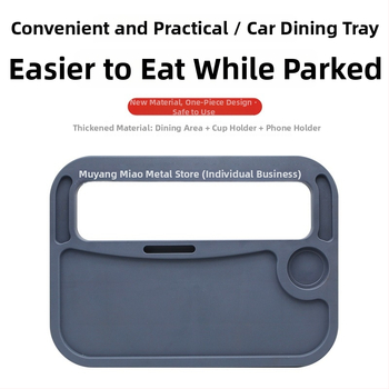 Veoki sisene toidulauake reguleeritava nurga ja seinale kinnitusega, universaalne sobivus, materjal plastik-puit