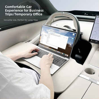 Coolness ABS auto saliekamais galds – daudzfunkcionāls galds darbam un ēšanai Xiaomi Yu7/SU7, Modelis: Mazais galds