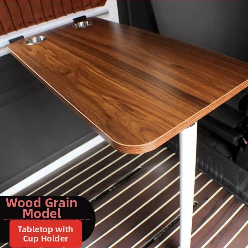 Seinaga kinnitatav kokkuvoldatav puidust laud auto sisustuseks – universaalne hoiustamine (Materjal: Puit; Paigaldus: Seinaga kinnitamine; Tüüp: Kokkuvoldatav laud; Ühilduvus: Universalne)