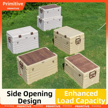 Auto pakiruumi korraldaja integreeritud telkimislauaga – 50–60 L, PP materjal, mudel AJP06, kaasaskantav