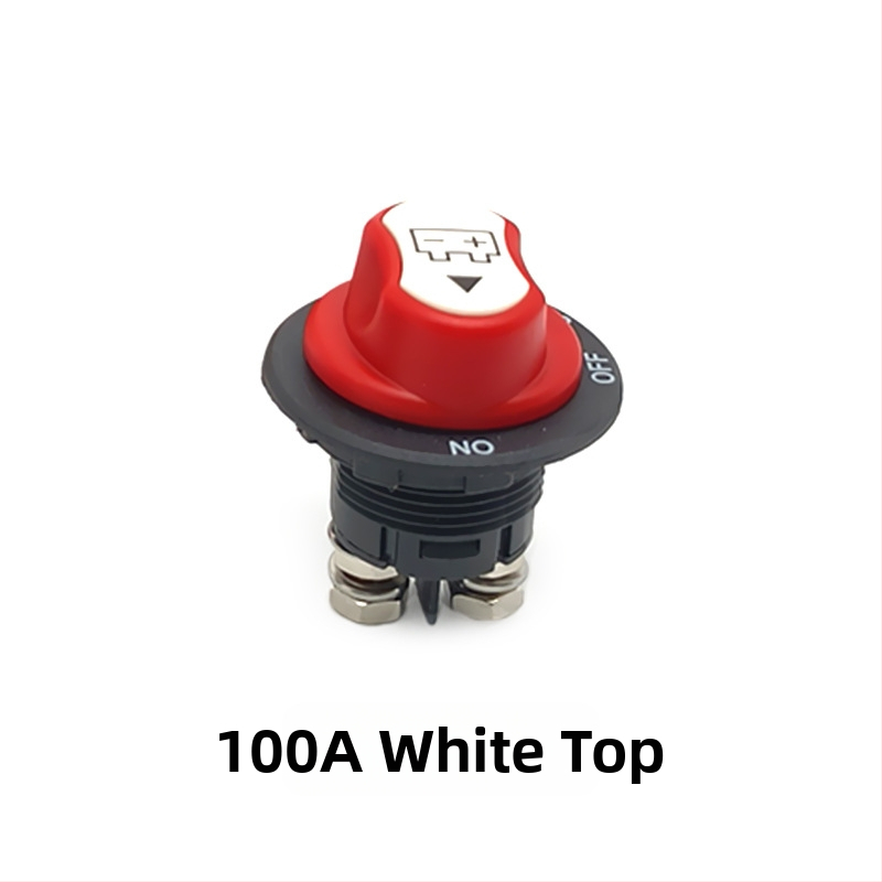 Akumulatora atslēdzējs – pogu tipa slēdzis, 50A/100A/200A/300A, automašīnām, laivām, motocikliem un elektrotransportam | Bai bangsheng