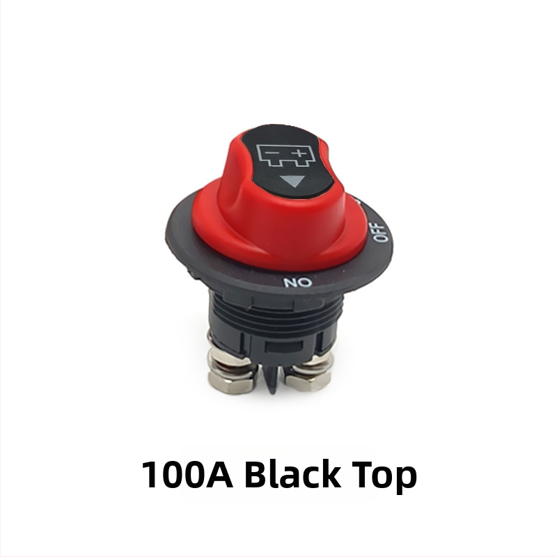 Akumulatora atslēdzējs – pogu tipa slēdzis, 50A/100A/200A/300A, automašīnām, laivām, motocikliem un elektrotransportam | Bai bangsheng