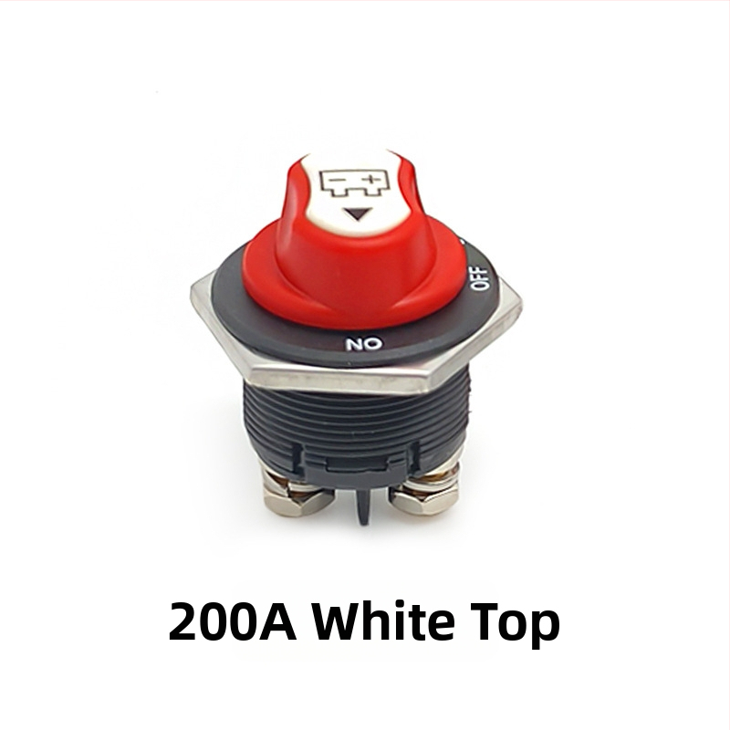 Akumulatora atslēdzējs – pogu tipa slēdzis, 50A/100A/200A/300A, automašīnām, laivām, motocikliem un elektrotransportam | Bai bangsheng