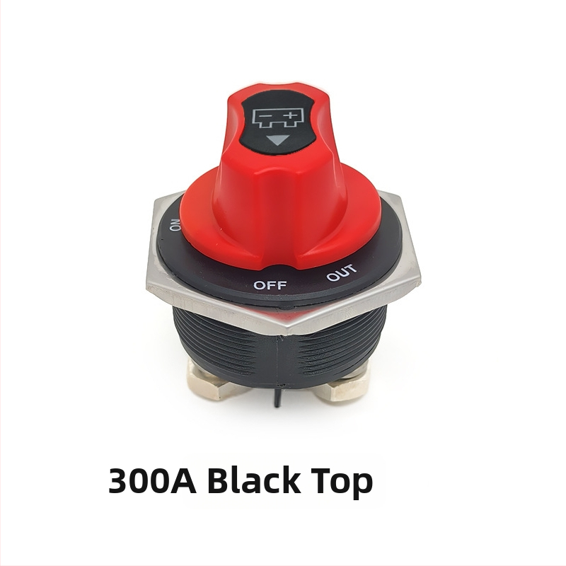 Akumulatora atslēdzējs – pogu tipa slēdzis, 50A/100A/200A/300A, automašīnām, laivām, motocikliem un elektrotransportam | Bai bangsheng