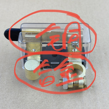 Autobaterijas atvienošanas slēdzis, divpolu, universāls, galvenais slēdzis pret noplūdēm