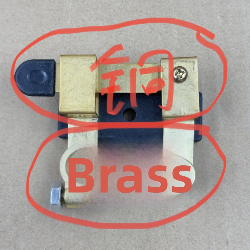 Autobaterijas atvienošanas slēdzis, divpolu, universāls, galvenais slēdzis pret noplūdēm