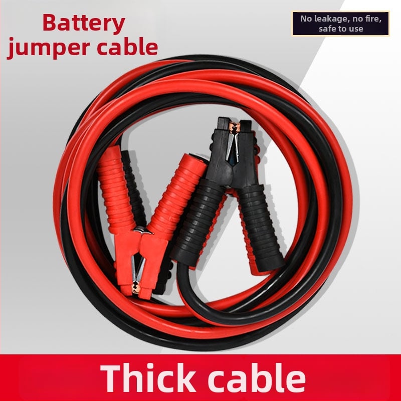 Automašīnas akumulatora palaišanas kabelis, tīrs varš, Fire Line modelis, ārkārtas palaišanas kabelis