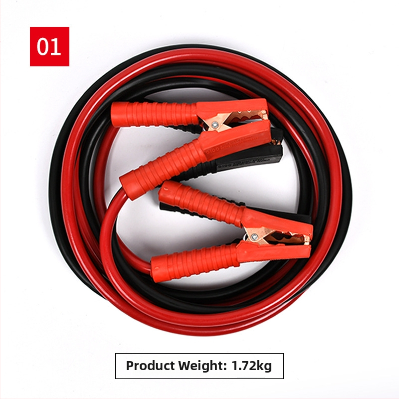 Automašīnas akumulatora palaišanas kabelis, tīrs varš, Fire Line modelis, ārkārtas palaišanas kabelis