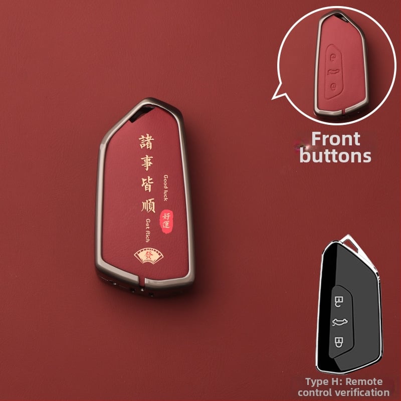 Volkswageni võtme korpus – alumiiniumist sulam, kõrgekvaliteediline võtmeümbris, tootekood Dsgdg