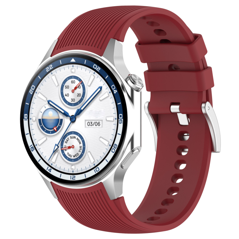 Silikonska narukvica za Oppo Watch X/X2 i OnePlus Watch 2 – 20 g, kopča s iglom, lansiranje u 2024.