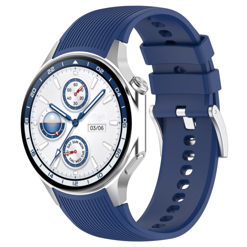 Silikonska narukvica za Oppo Watch X/X2 i OnePlus Watch 2 – 20 g, kopča s iglom, lansiranje u 2024.
