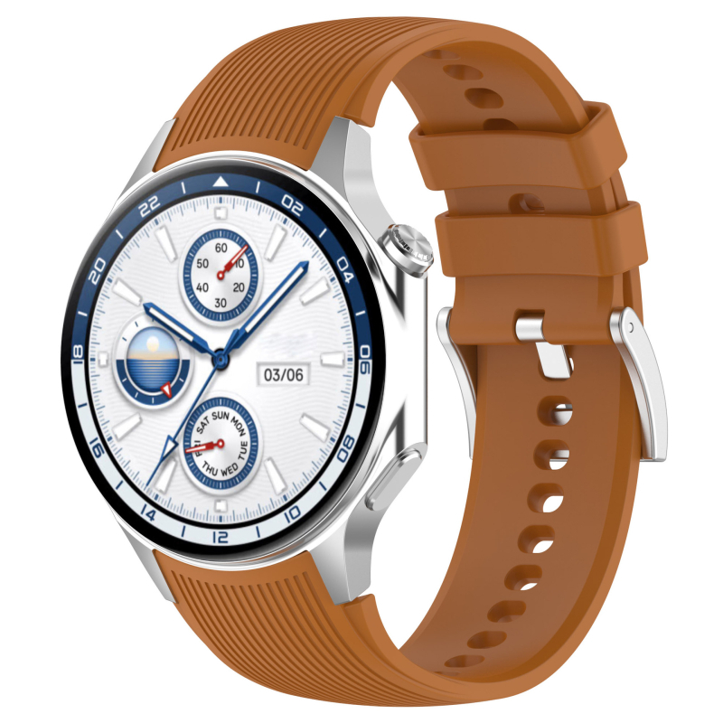 Silikonska narukvica za Oppo Watch X/X2 i OnePlus Watch 2 – 20 g, kopča s iglom, lansiranje u 2024.