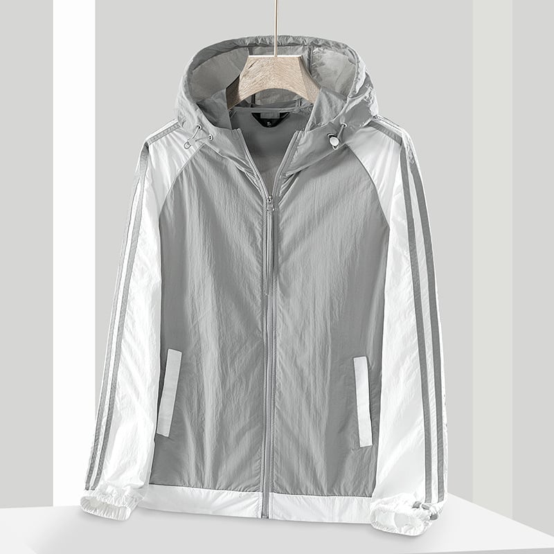 Kaput s kapuljačom od najlona, za vanjsku upotrebu, četiri sezone, UV zaštita 50+, zatvarač