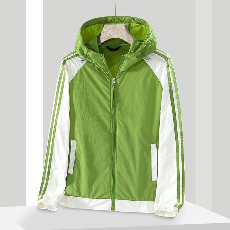 Kaput s kapuljačom od najlona, za vanjsku upotrebu, četiri sezone, UV zaštita 50+, zatvarač