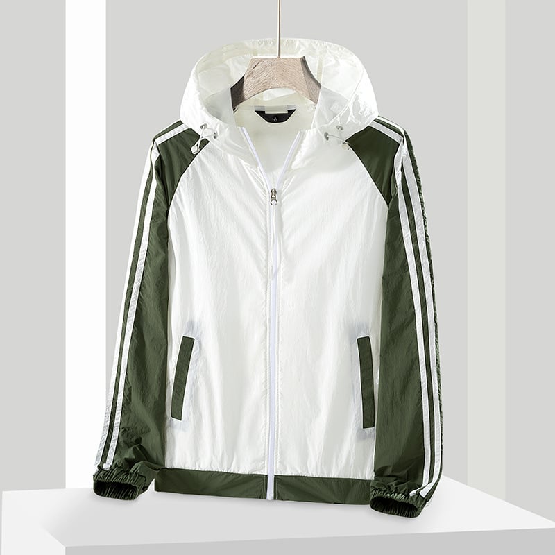 Kaput s kapuljačom od najlona, za vanjsku upotrebu, četiri sezone, UV zaštita 50+, zatvarač