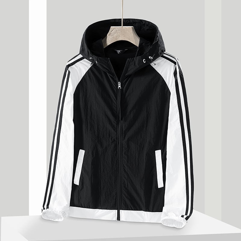 Kaput s kapuljačom od najlona, za vanjsku upotrebu, četiri sezone, UV zaštita 50+, zatvarač