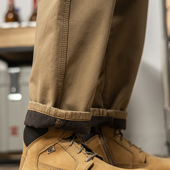 Mindennapi munkaruha nadrág, pamut, egyenes szabás, középmagas derék, cipzár