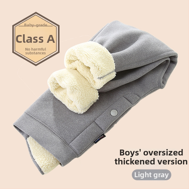 Ziemas bērnu termālās bikses, augsta josta, kokvilna, flīsa odere, 8+ gadu vecuma bērniem