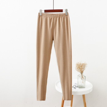 Ženske velvet tople tajice s visokim strukom, bezšivne, dvostrano četkane, De Velvet 251–300 g/m²