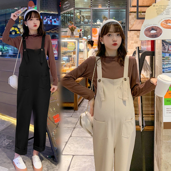 Grūtniecības overalls ar flīsa iekšējo oderi, brīvs piegriezums, vēdera atbalsts, viskozes šķiedra 30–50%, 2025 izdevums