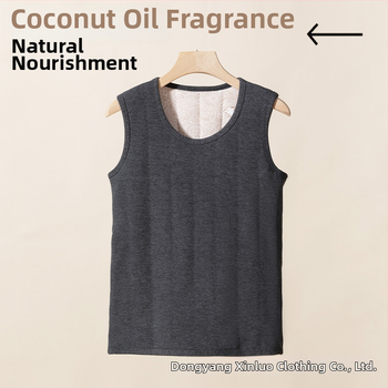 Unisex termiskā veste ar antibakteriālu aizsardzību, fleece apdare, piecu slāņu biezums, piemērota kā pamatslānis vai ārējais apģērbs