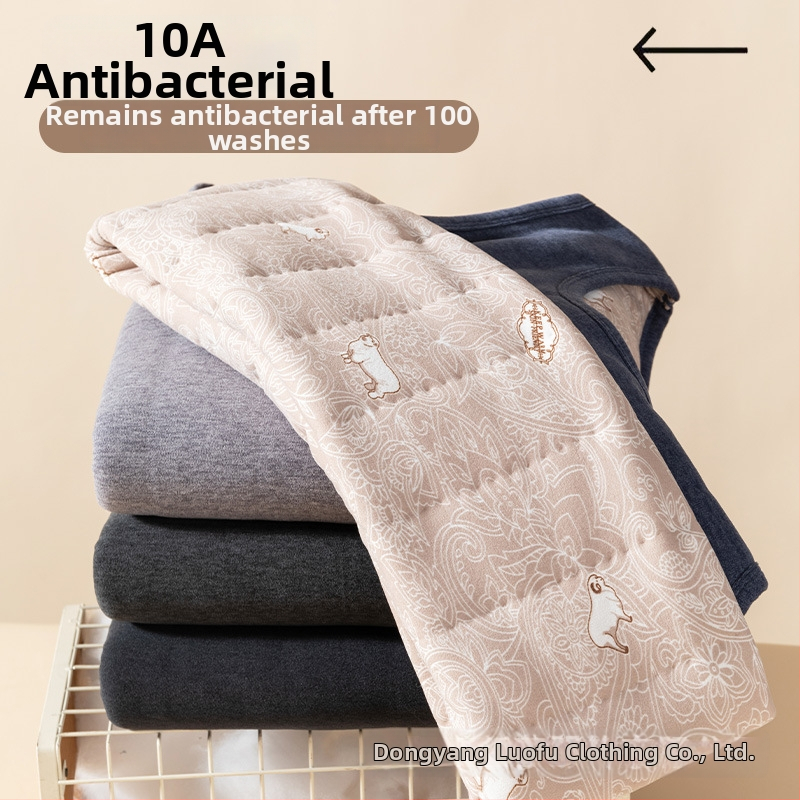 Unisex termiskā veste ar antibakteriālu aizsardzību, fleece apdare, piecu slāņu biezums, piemērota kā pamatslānis vai ārējais apģērbs