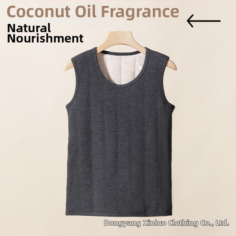 Unisex termiskā veste ar antibakteriālu aizsardzību, fleece apdare, piecu slāņu biezums, piemērota kā pamatslānis vai ārējais apģērbs