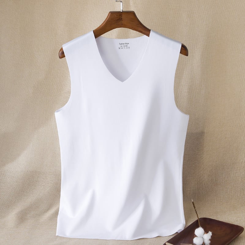 Laiade õlgadega vest – Lan Lan Ji; Kangas: segu Spandexist; V-kaelus; Lihtne stiil