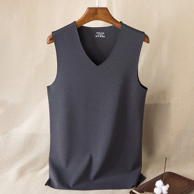 Laiade õlgadega vest – Lan Lan Ji; Kangas: segu Spandexist; V-kaelus; Lihtne stiil