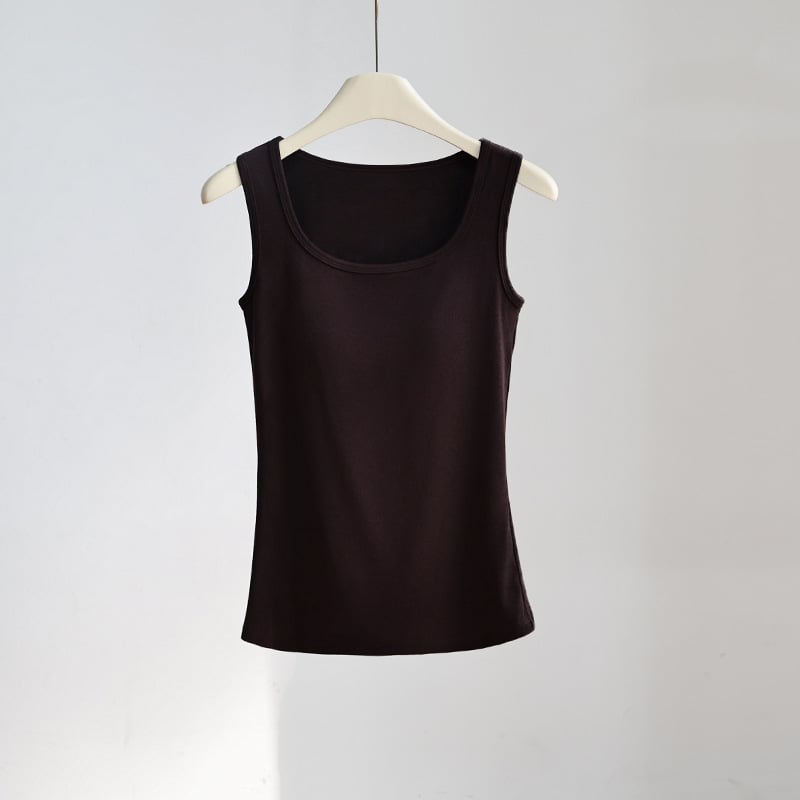 Sieviešu topiņš ar krūšu paliktņiem, U kakla izgriezums, viskozes šķiedra, rudens-ziemas, bez piedurknēm, plakans siluets