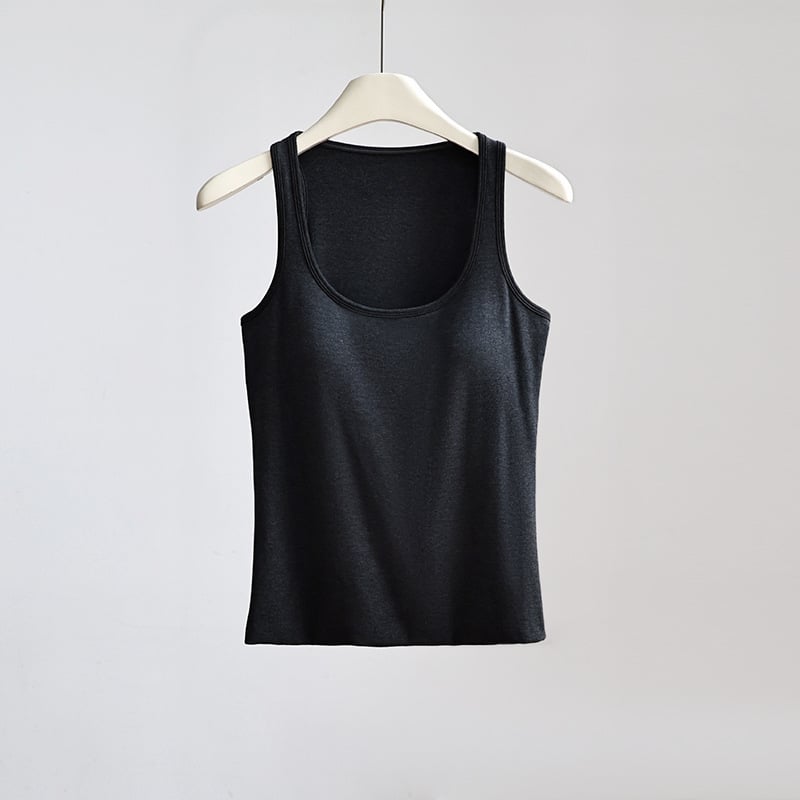 Sieviešu topiņš ar krūšu paliktņiem, U kakla izgriezums, viskozes šķiedra, rudens-ziemas, bez piedurknēm, plakans siluets