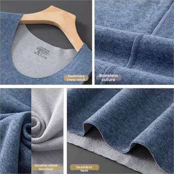 Topli vuneni svilenkasti prsluk, dvostruki melirani materijal, fleece podstava, okrugli ovratnik, debeli materijal 201-250 g/m², 90-95% poliestera.