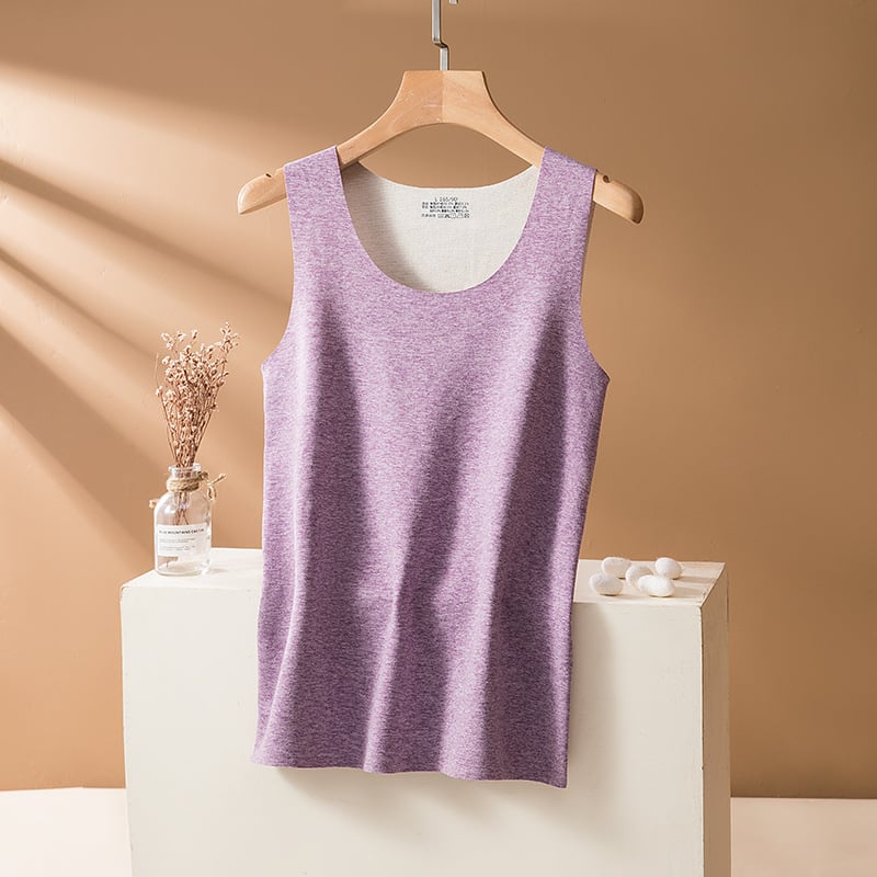 Topli vuneni svilenkasti prsluk, dvostruki melirani materijal, fleece podstava, okrugli ovratnik, debeli materijal 201-250 g/m², 90-95% poliestera.