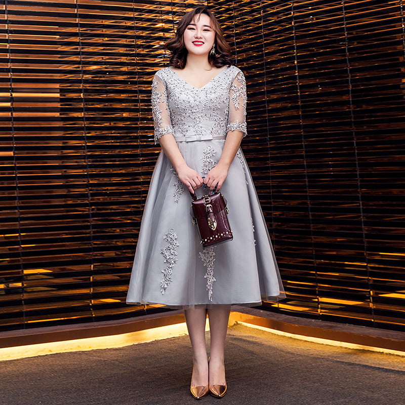 Yu Guifei 2025 ljeto Večernja haljina: A-linija silueta, duboki V izrez, duga suknja, visok pojas