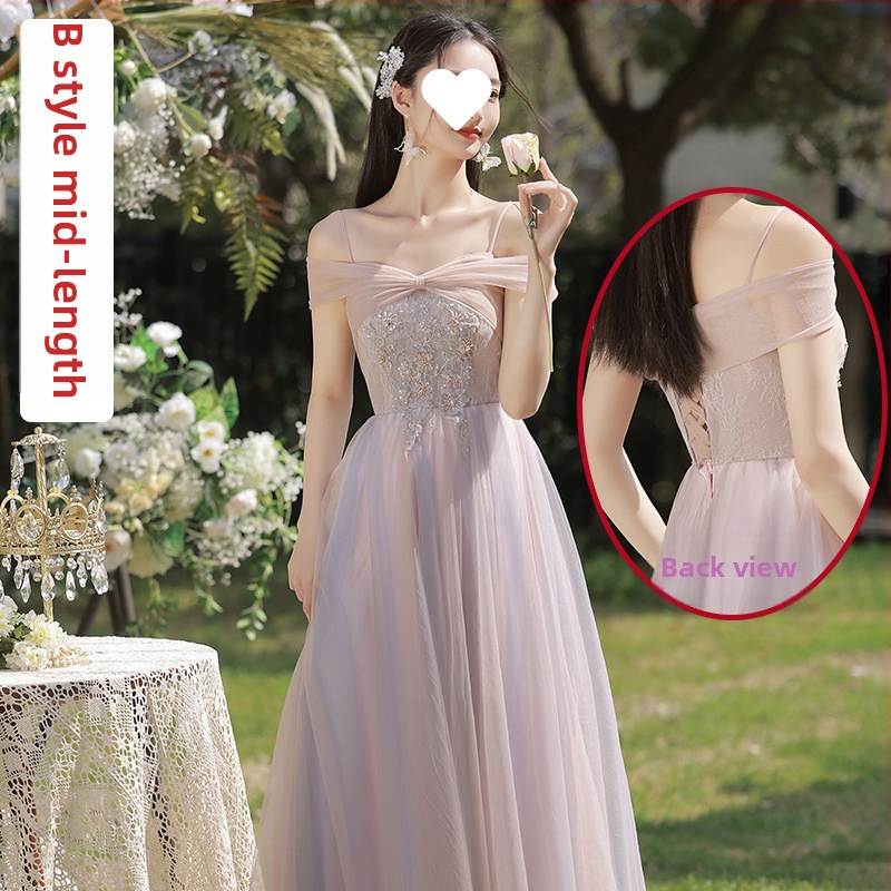 Jaunavedės suknelė, organza su triacetatu, aukštas liemuo, ilgas kirpimas, trumpomis rankovėmis