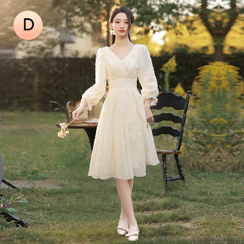 Koszorúslányruha, hosszú ujjú, poliészter, női fazon, ősz 2022