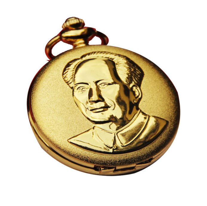 Ceas de buzunar Parkson cu 12 zodii, stil antic, mișcare quartz, carcasă din aliaj, rezistent la apă 10 m