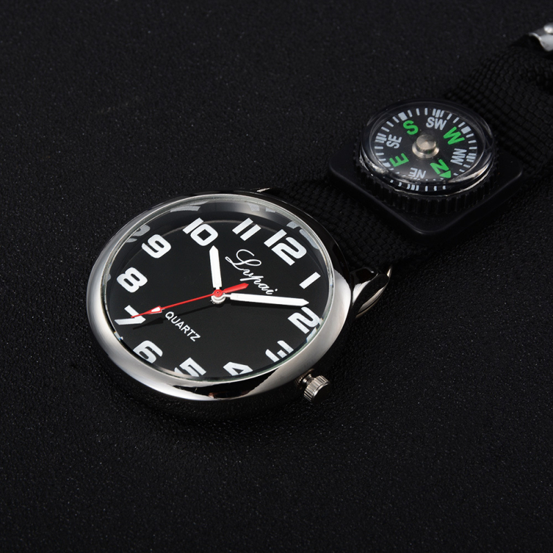 Sestrinski džepni sat s kompasom (kvarc mehanizam, promjer brojčanika 37 mm, debljina 7 mm, najlon kaiš)