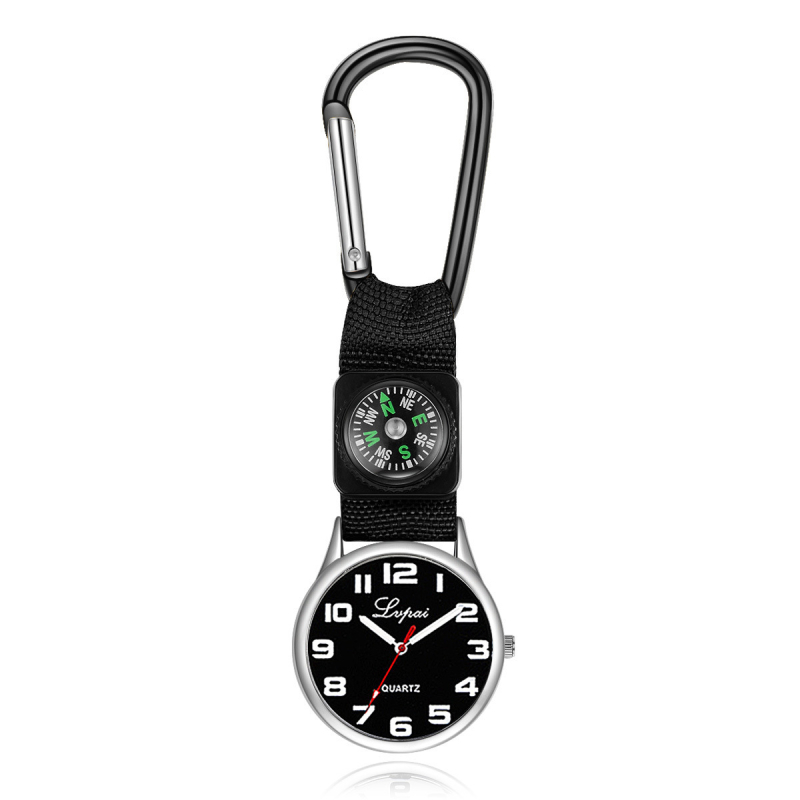 Sestrinski džepni sat s kompasom (kvarc mehanizam, promjer brojčanika 37 mm, debljina 7 mm, najlon kaiš)