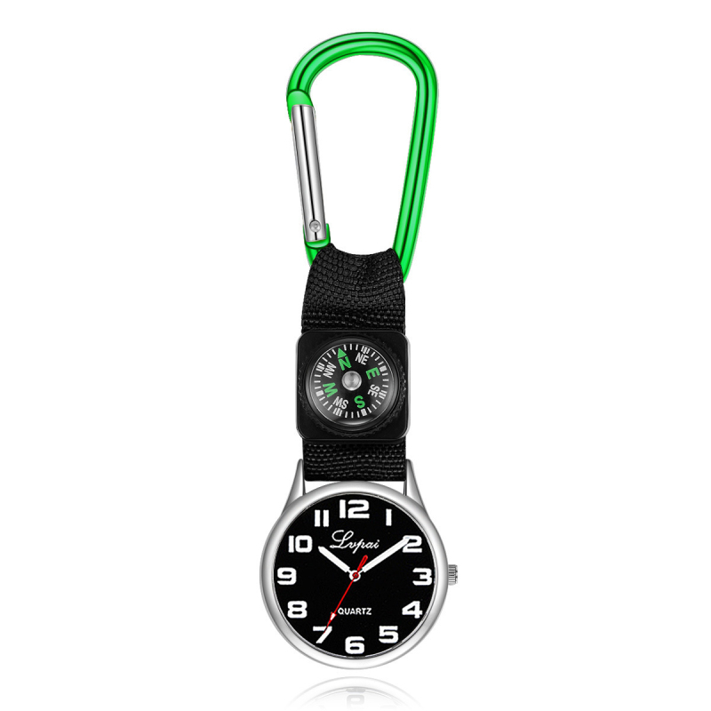Sestrinski džepni sat s kompasom (kvarc mehanizam, promjer brojčanika 37 mm, debljina 7 mm, najlon kaiš)