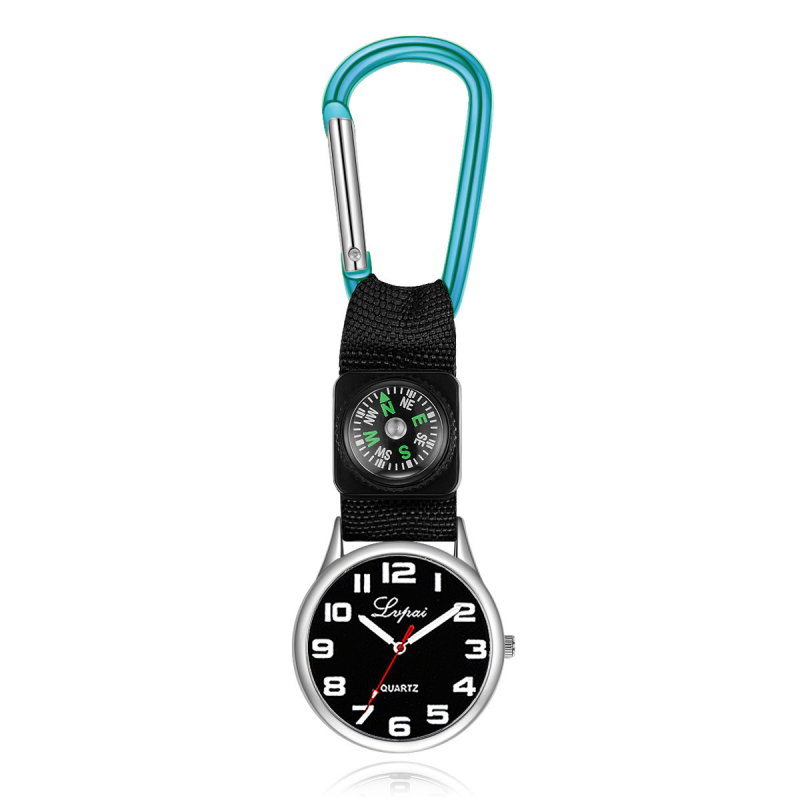 Sestrinski džepni sat s kompasom (kvarc mehanizam, promjer brojčanika 37 mm, debljina 7 mm, najlon kaiš)