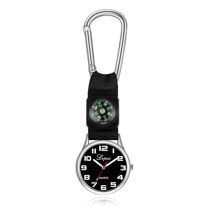 Sestrinski džepni sat s kompasom (kvarc mehanizam, promjer brojčanika 37 mm, debljina 7 mm, najlon kaiš)